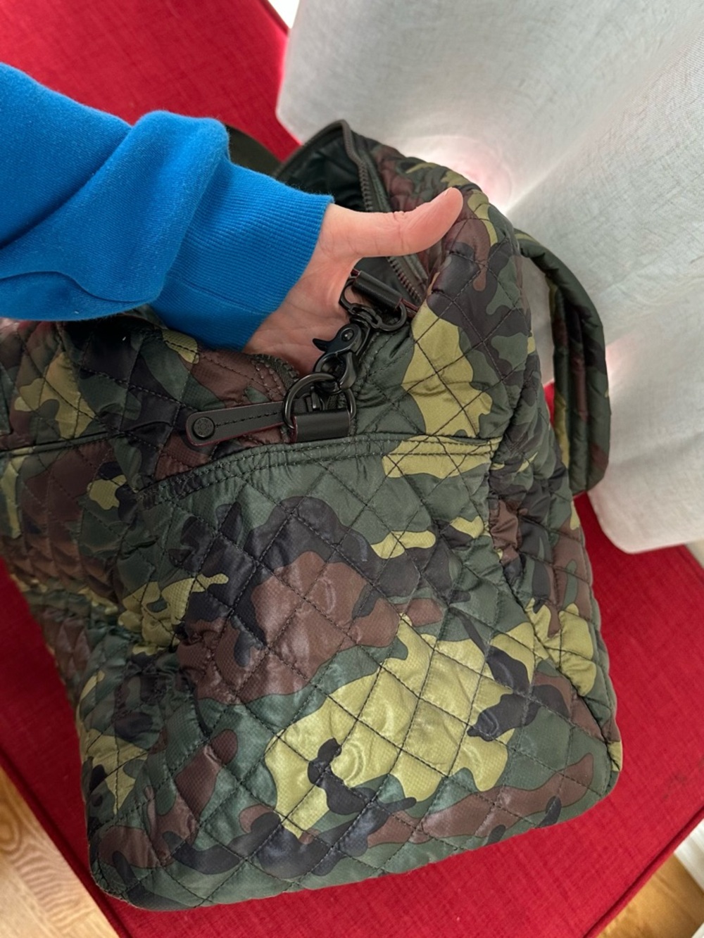 MZ WALLACE Jim Travel Bag Camo - Picture 12 of 12